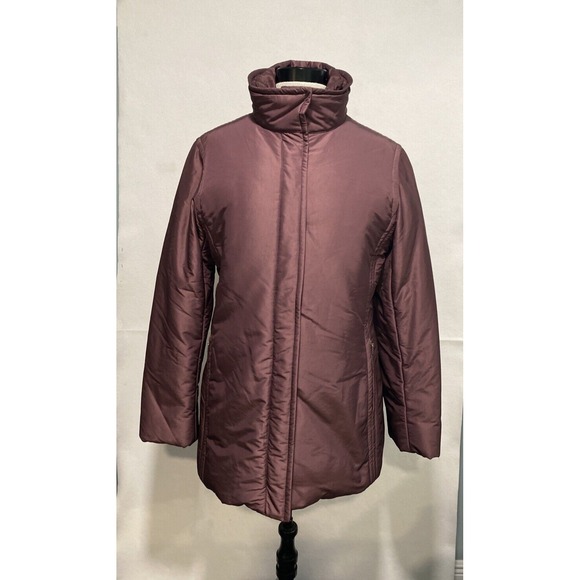 Ellen Tracy Jackets & Blazers - Ellen Tracy Women's Med Purple Double Layer Thermore Down Insulation Puffer Coat